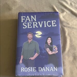 Fan Service Book by Rosie Danan special edition - sprayed edges